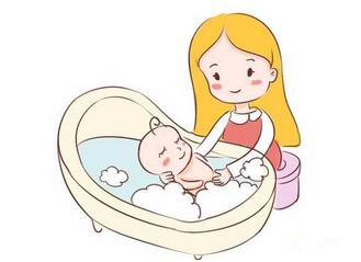 新生儿肚脐未脱落可以洗澡吗