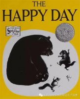 快乐的一天 The Happy Day 黑白绘本里的春天