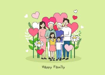 family例句