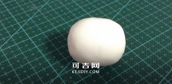 橡皮泥手工制作可爱小马 -  www.kejidiy.com