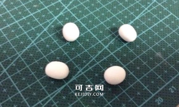 橡皮泥手工制作可爱小马 -  www.kejidiy.com