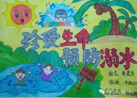 简单防溺水画（23p）