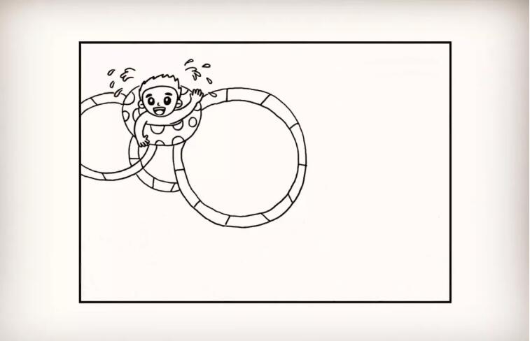 防溺水手抄报简单好画