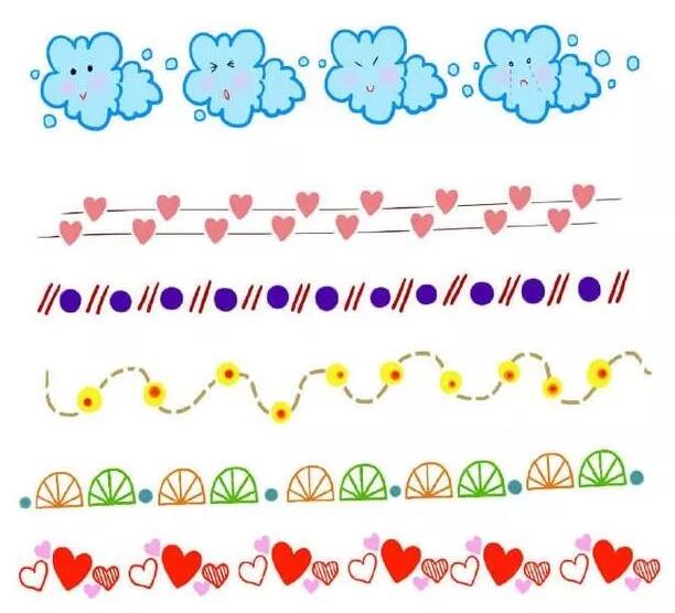 小学生手抄报花边边框