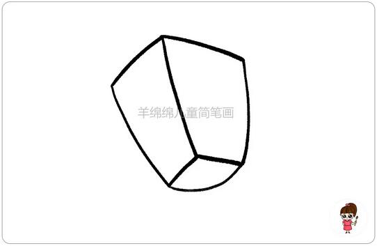 简单漂亮的孔明灯简笔画教程图片