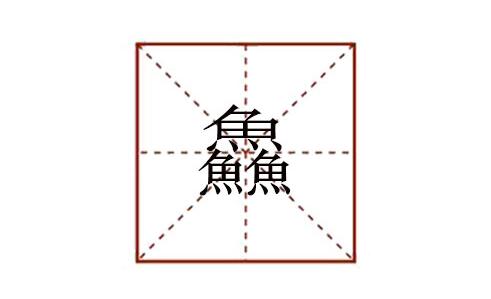 三个鱼字念什么