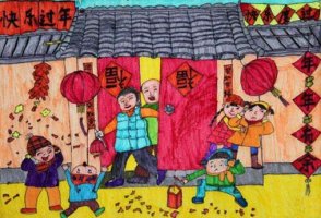 春节小学生作文200字（7篇）