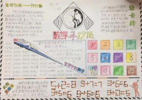 小学数学手抄报图片简单又漂亮（30p）