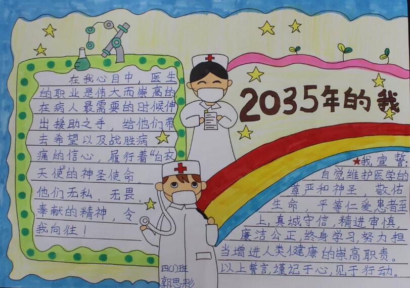 未来2035年的祖国手抄报图片大全