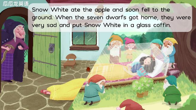 《snow white》白雪公主的故事英文版带翻译