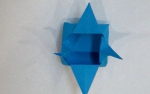 千纸鹤盒子的折法步骤图解