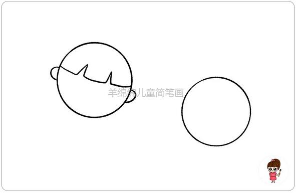 庆新年简笔画