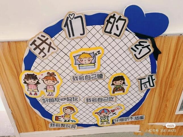 幼儿园开学环创主题墙