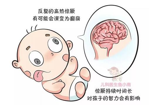 宝宝发烧会烧坏脑子吗？什么时候送医院？