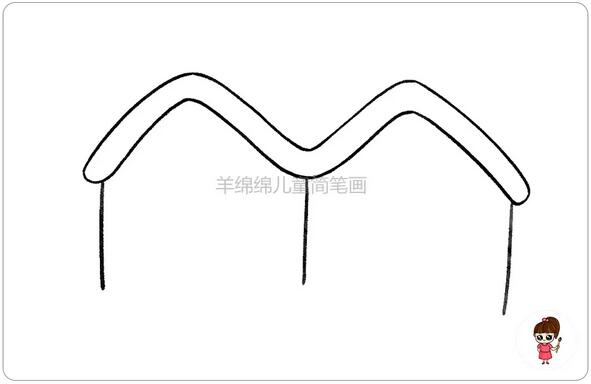 春天的风景简笔画教程图片