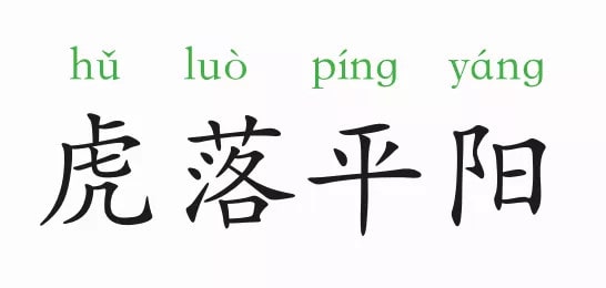 虎落平阳被犬欺的意思和故事