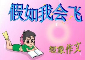 假如我会飞作文500字