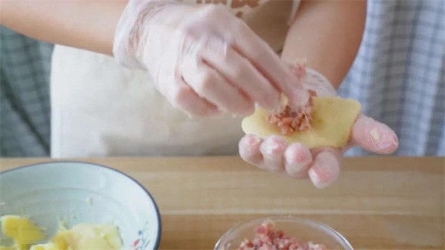 土豆泥月饼的做法 1岁宝宝食谱