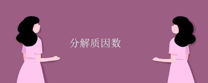 什么是分解质因数