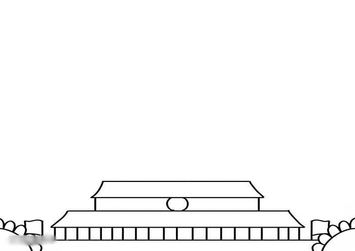 小学生国庆节儿童绘画