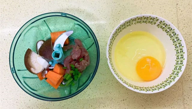 蔬菜肉末炖蛋的做法 10个月宝宝辅食食谱