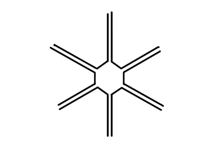 雪花简笔画怎么画图片教程