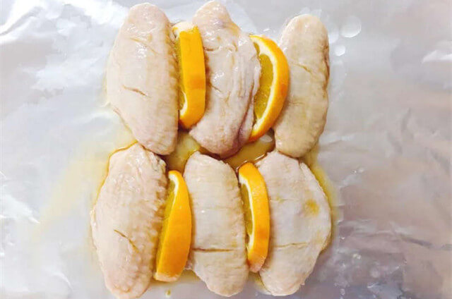 橙香鸡翅的做法