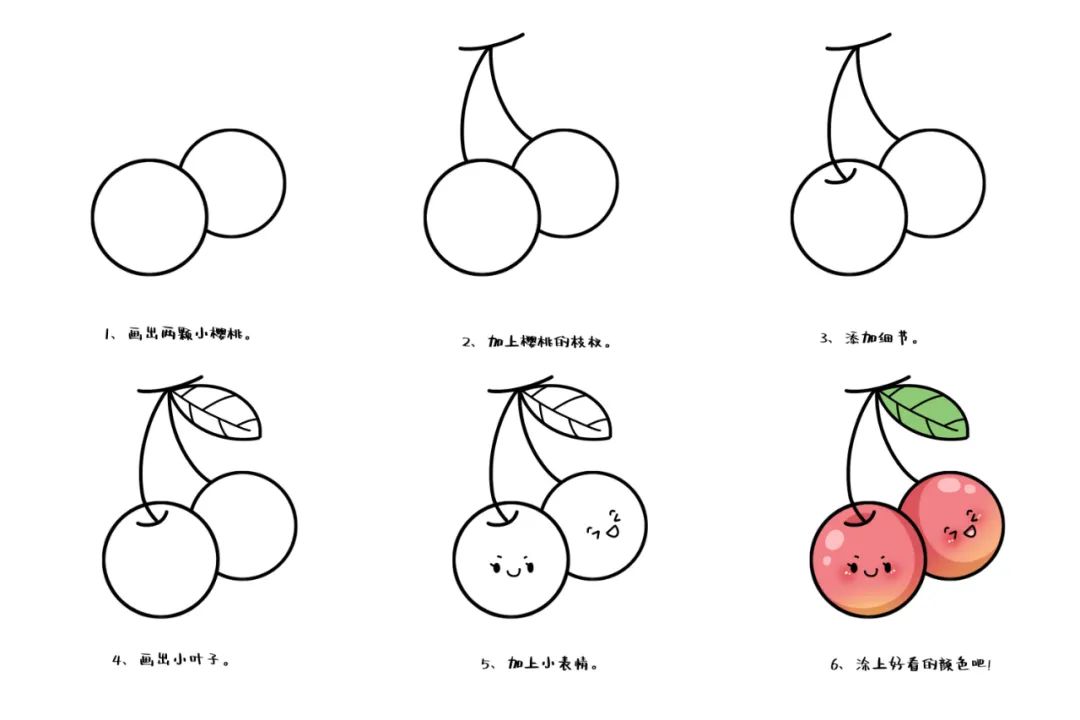 3-6岁儿童简笔画图片大全