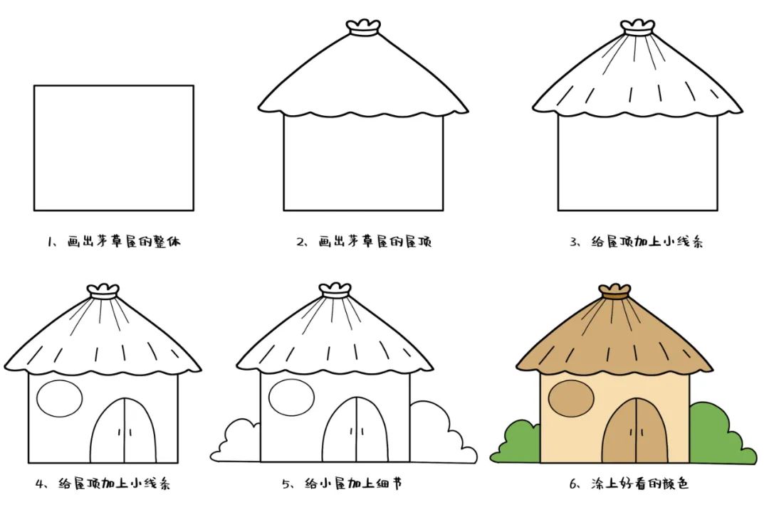 3-6岁儿童简笔画图片大全